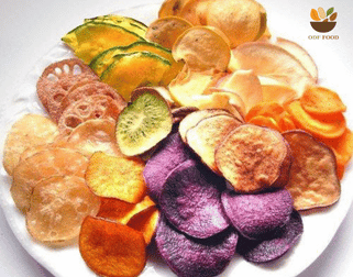 Thành phẩm trái cây sấy thăng hoa