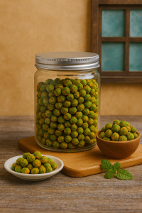 đậu hà lan tỏi ớt