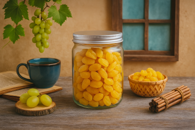 nho sấy dẻo không đường