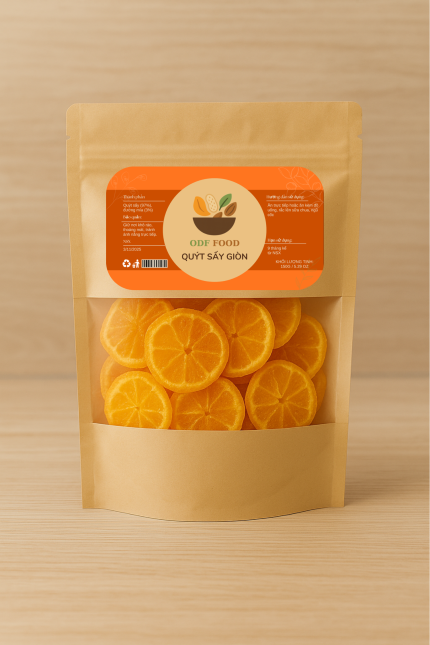 Quýt sấy giòn