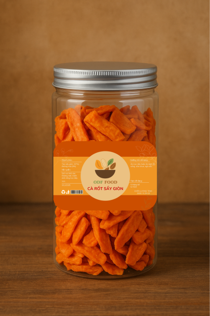 Cà rốt sấy giòn