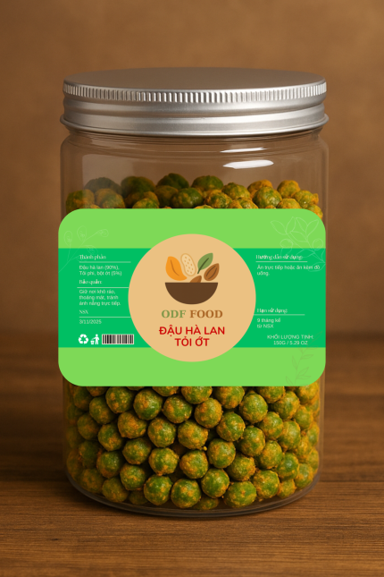 Đậu hà lan tỏi ớt